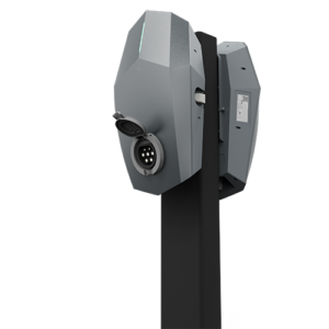 RVS voetstuk voor Volt Time Source 2S en TeltoCharge laadpalen